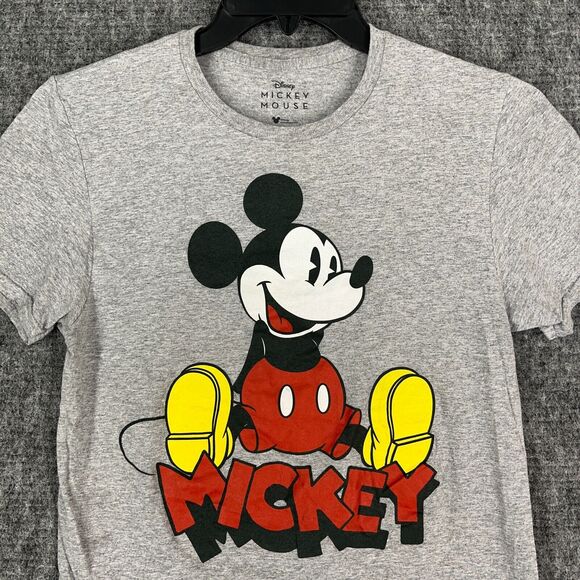 Mickey Mouse Shirt‎ Mens Small Disney Authentic Basic Casual Short-sleeve Tee - Picture 4 of 9